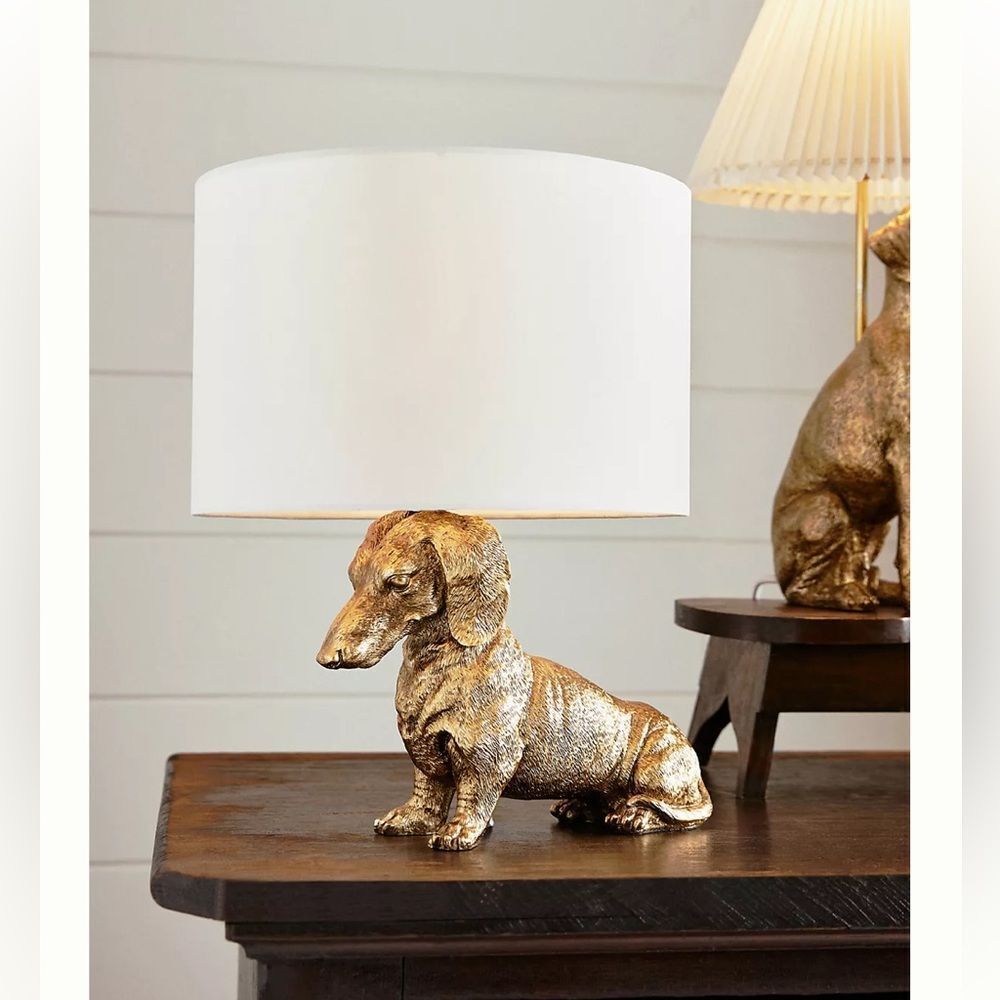 Anthropologie The Icon Table Lamp: Dog Edition   Dachshund